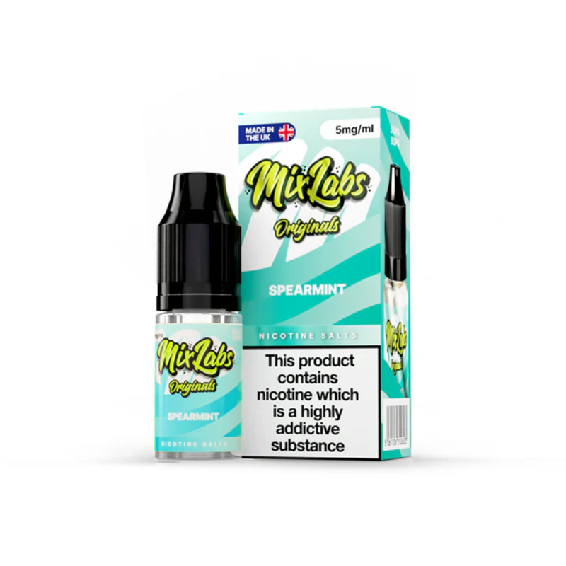 Mix Labs Originals Nic Salts 10ml / Banana Ice / 5mg