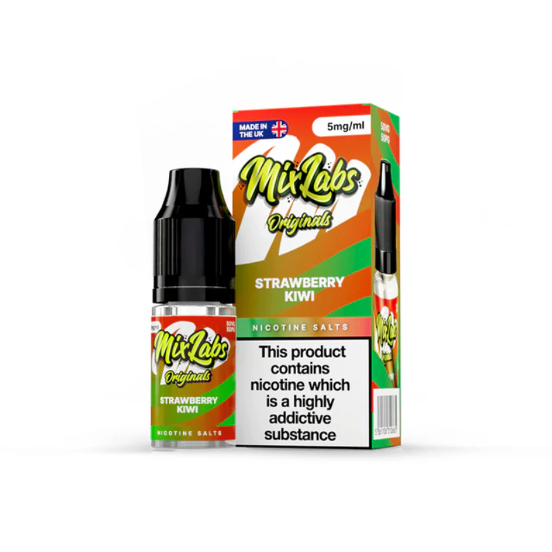 Mix Labs Originals Nic Salts 10ml / Banana Ice / 5mg