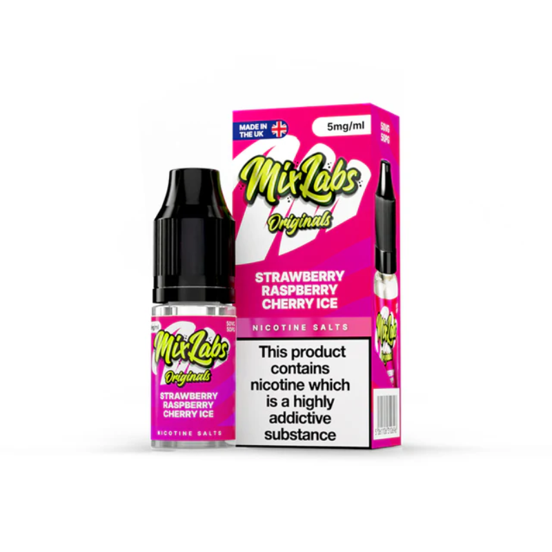Mix Labs Originals Nic Salts 10ml / Banana Ice / 5mg