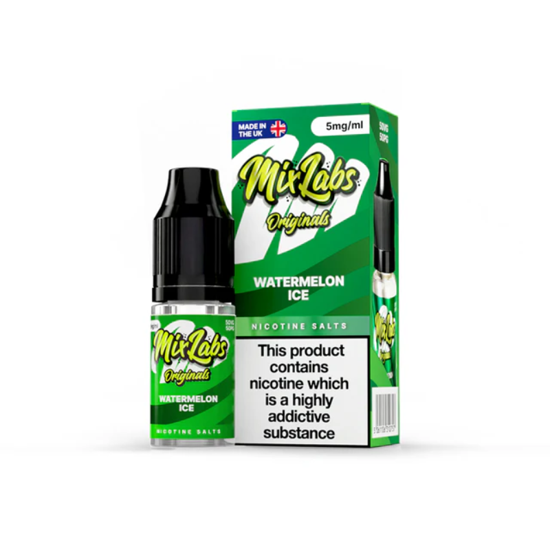 Mix Labs Originals Nic Salts 10ml / Banana Ice / 5mg