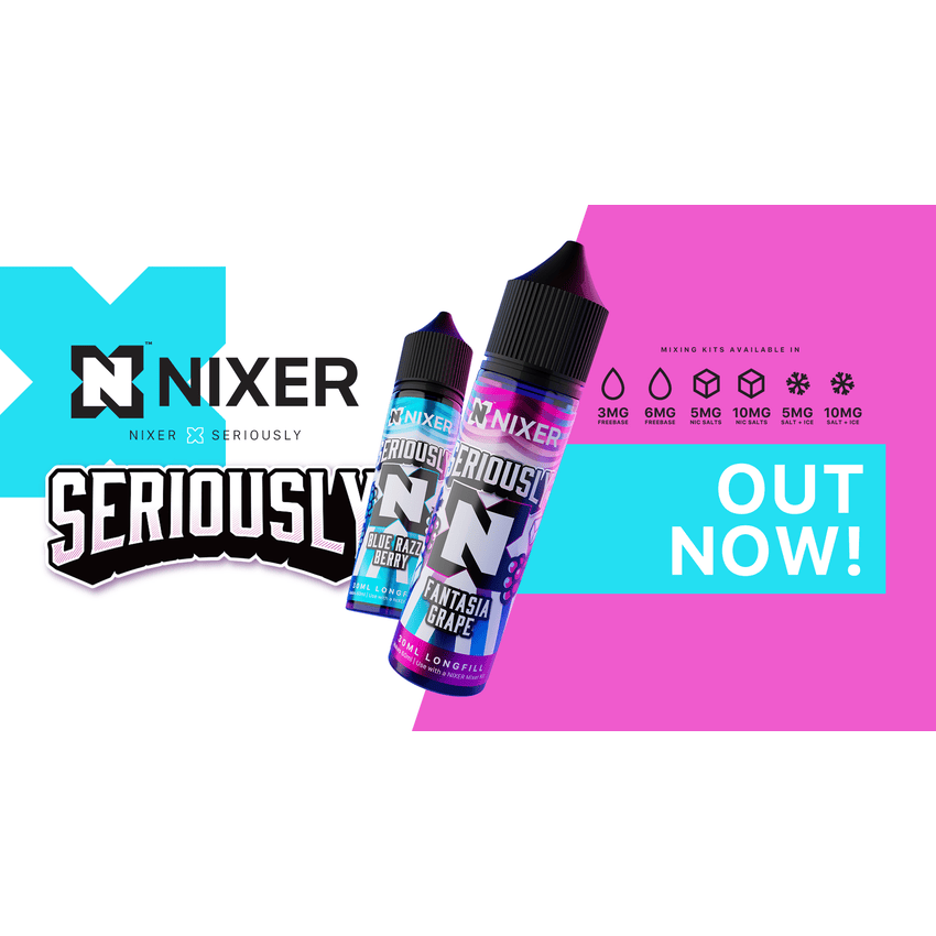 Nixer x Seriously 30ml Longfill / Berry Watermelon