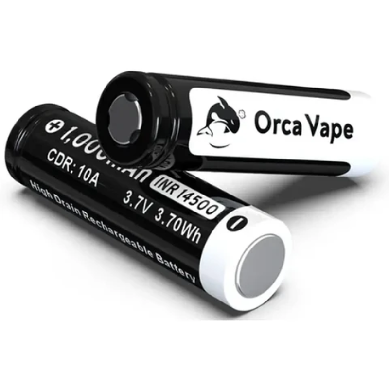 Orca Vape 14500 1000mAh Battery Twin Pack