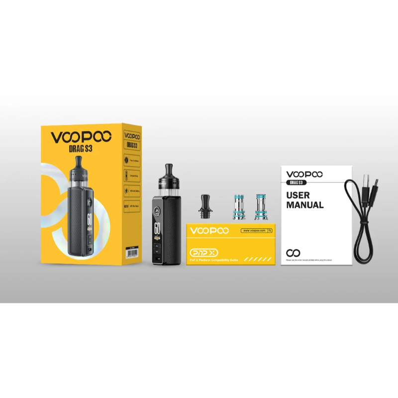 Voopoo Drag S3 Pod Vape Kit / Blue