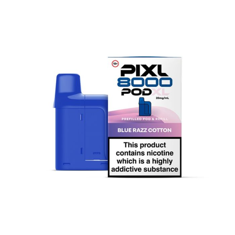 PIXL 8000 Replacement Pods / Black Cherry