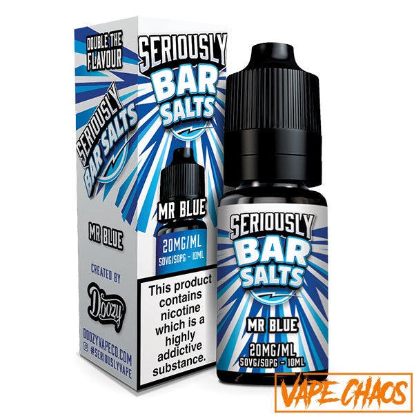 Seriously Salts 10ml Nic Salts / Seriously Salty (Berry Watermelon) / 10mg