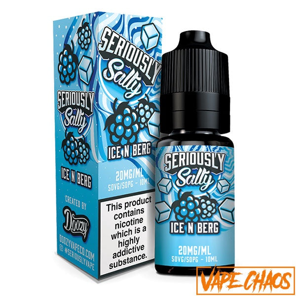 Seriously Salts 10ml Nic Salts / Seriously Salty (Berry Watermelon) / 10mg