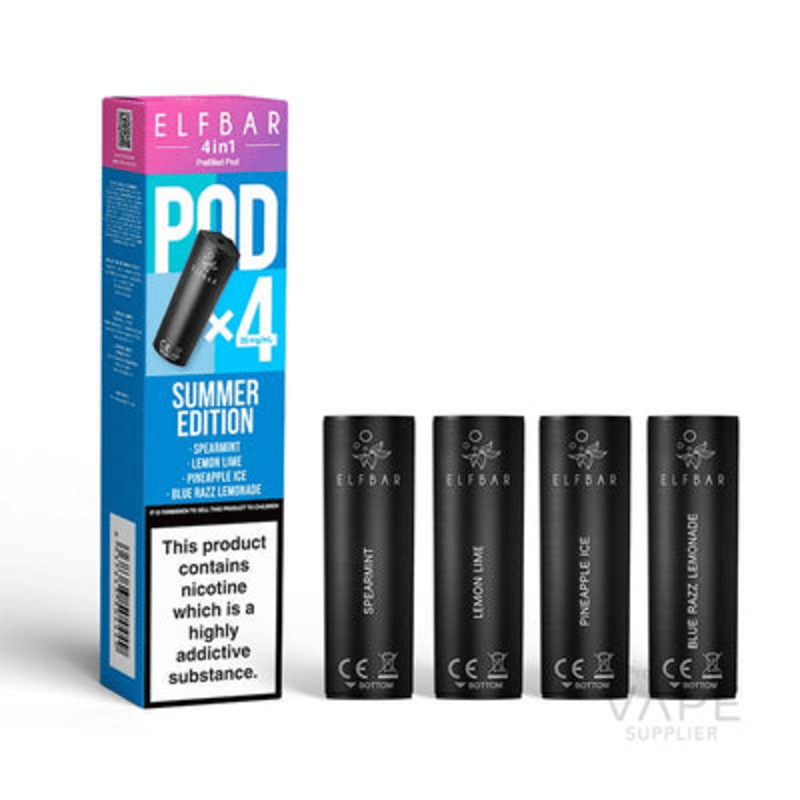 Elf Bar 4 in 1 Prefilled Pods (4 Pack) / Berry Edition