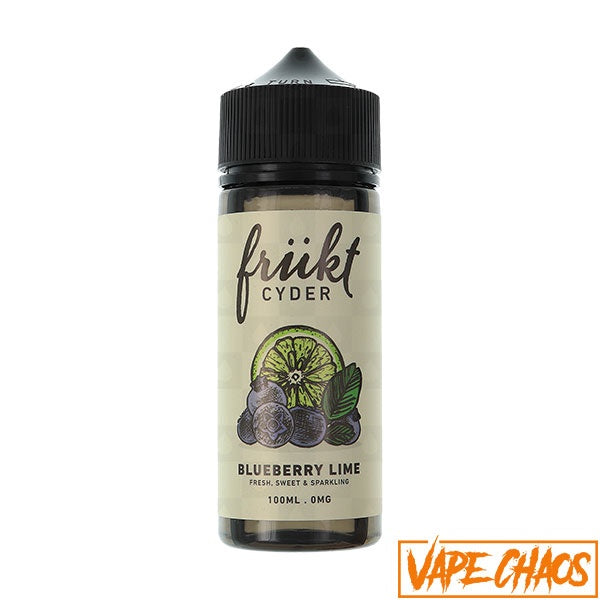 Frukt Cyder Shortfill 100ml 0mg / Blueberry Lime