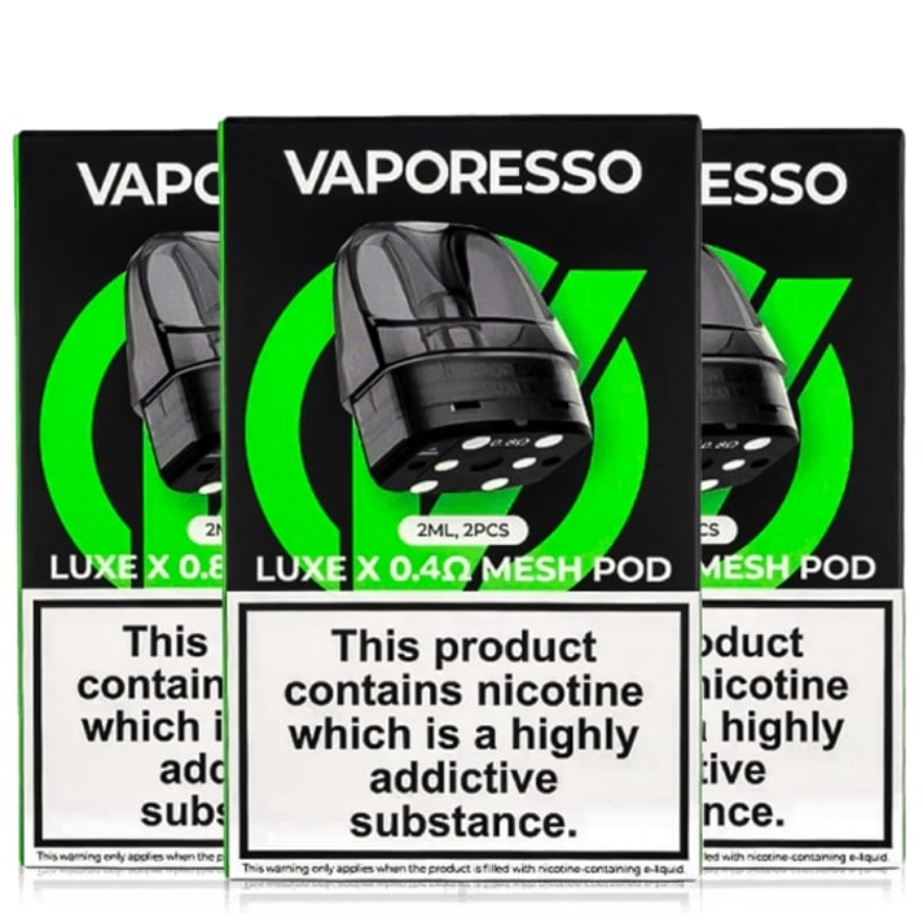 Vaporesso Luxe X Replacement Pods (Pack Of 2) / 5ml 0.8ohm