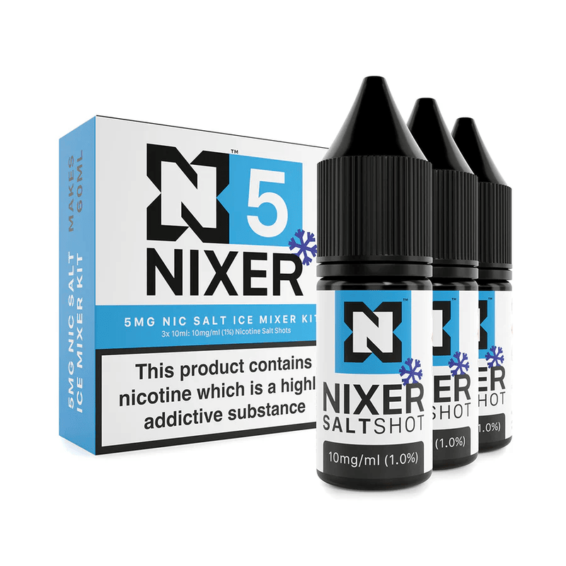 Nixer - Nic Salt Mixer Kit / 5mg Nic Salt
