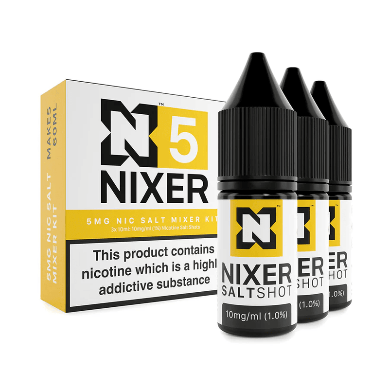 Nixer - Nic Salt Mixer Kit / 5mg Nic Salt