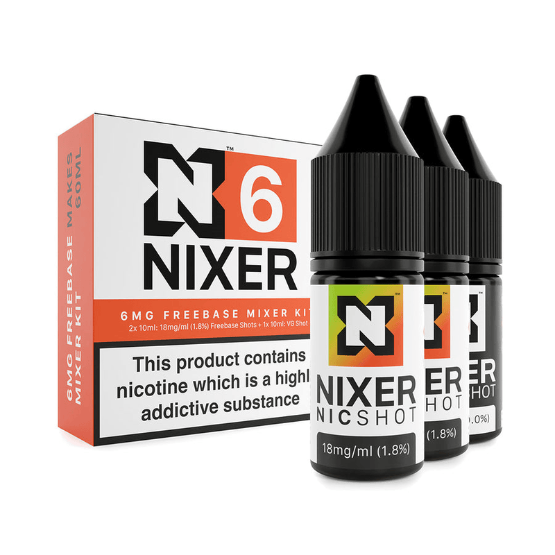 Nixer - Freebase Mixer Kit / 3mg Freebase 70/30