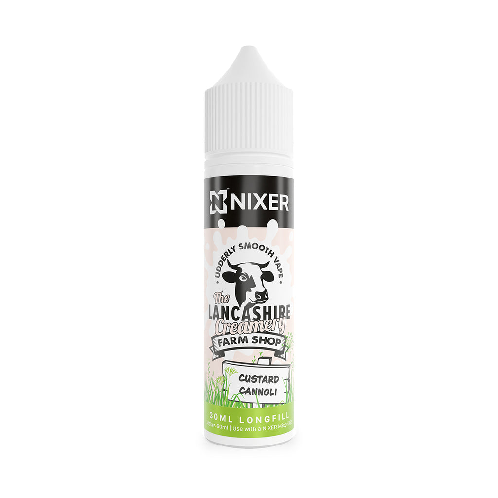 Nixer x The Lancashire Creamery 30ml Longfill