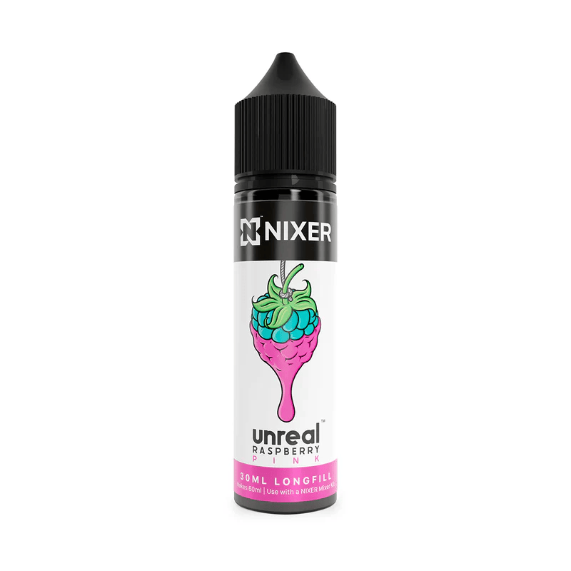 Nixer X Unreal Raspberry Longfill 30ml / Black