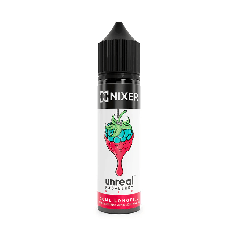 Nixer X Unreal Raspberry Longfill 30ml / Black